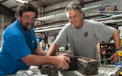 Martin Corbin and Randal Cooper in conversation with Rae O’Connell