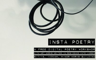 ART WORKS: Insta Poetry: a free digital poetry workshop