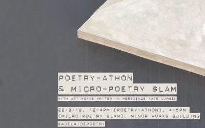 ART WORKS: Poetry-athon & Micro-Poetry Slam