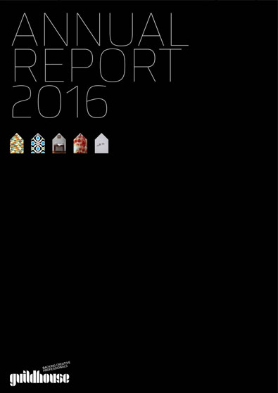 Guildhouse 2016 Annual Report front cover