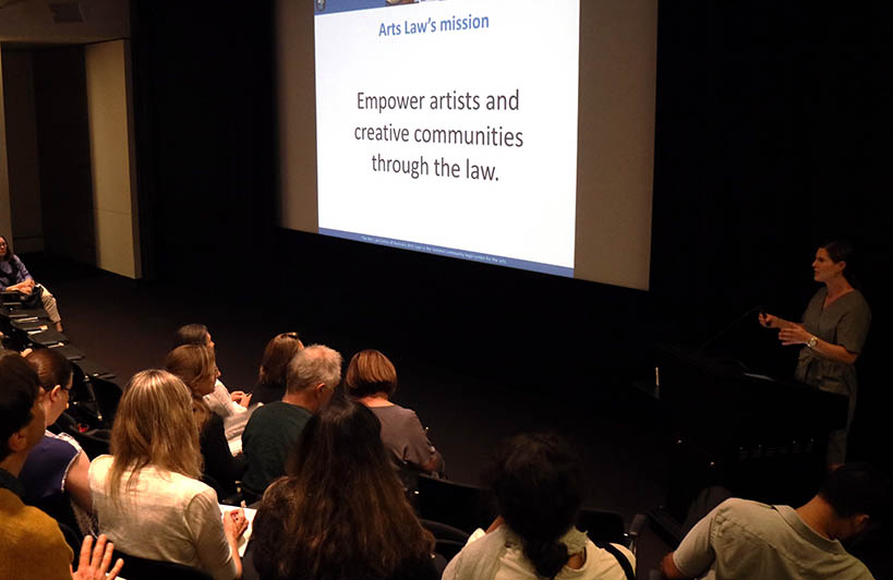 Brush with the Law: Contracts, copyright and intellectual property with Arts Law Australia