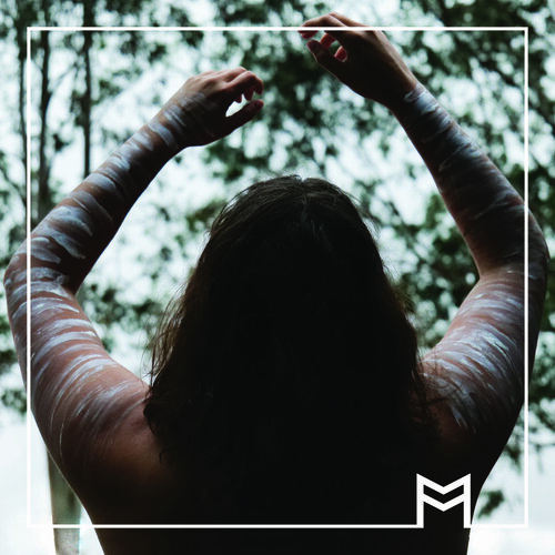 MILL_Instagram Template affinity A work by Justine Varga, a dimly lit image of a window with draping curtains