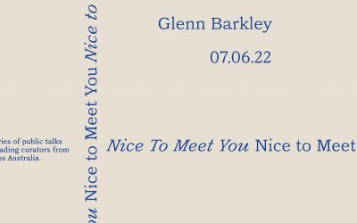 Nice to Meet You: Glenn Barkley