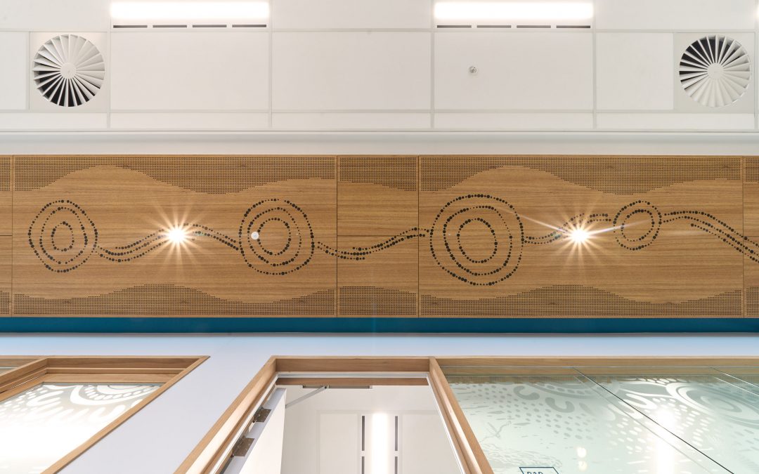 Elizabeth Close ceiling design concept for the Department of Infrastructure and Transport